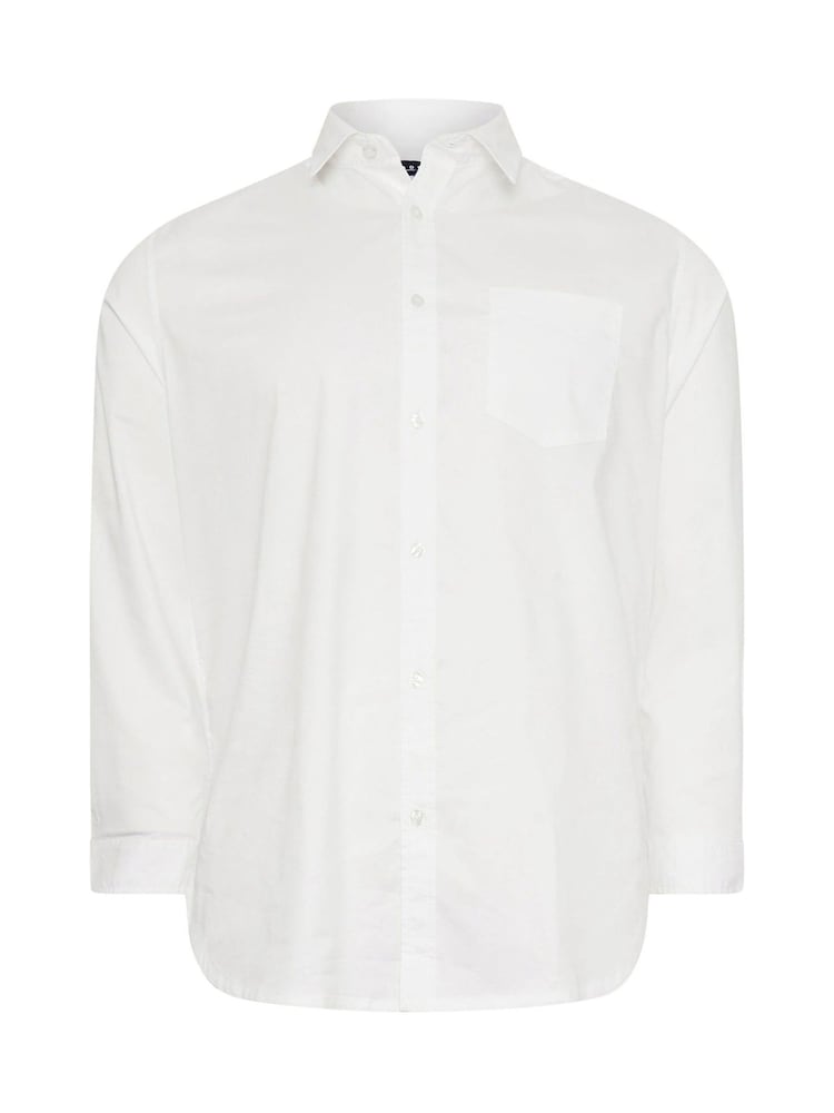 BadRhino Big & Tall White Long Sleeve Shirt - Image 2 of 3