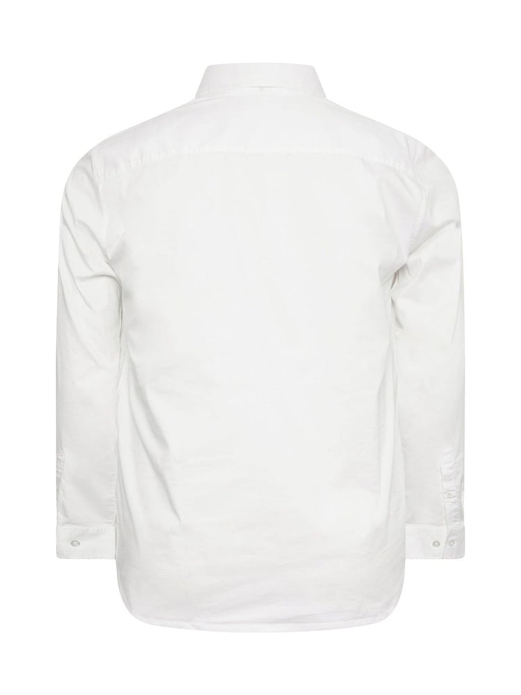 BadRhino Big & Tall White Long Sleeve Shirt - Image 3 of 3