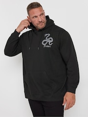 BadRhino Big & Tall Black Freedom Snake Hoodie - Image 2 of 5
