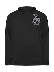 BadRhino Big & Tall Black Freedom Snake Hoodie - Image 4 of 5