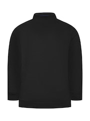 BadRhino Big & Tall Black Crew Neck Sweatshirt - Image 2 of 3