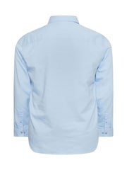 BadRhino Big & Tall Blue Long Sleeve Oxford Shirt - Image 3 of 3