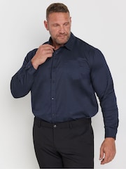 BadRhino Big & Tall Blue Long Sleeve Shirt - Image 1 of 3