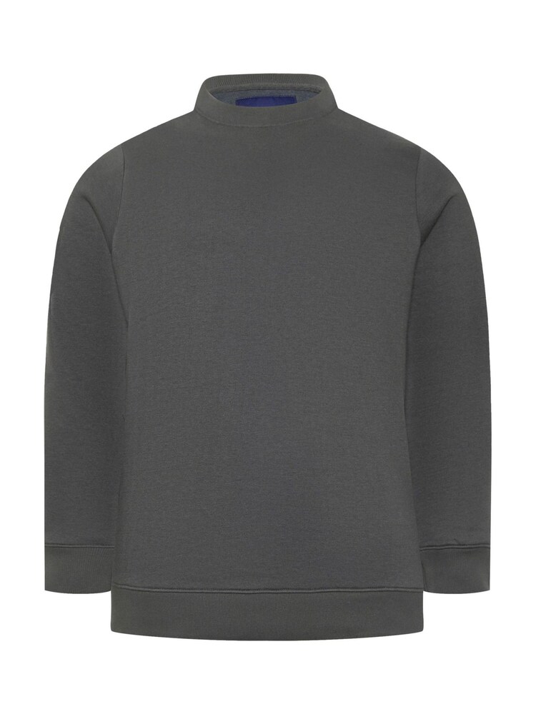 Grau - BadRhino Big & Tall Crew Neck Sweatshirt - Bild 2 von 3 Grau - BadRhino Big & Tall Crew Neck Sweatshirt - Bild 2 von 3
