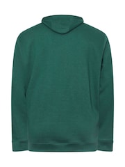 BadRhino Big & Tall Green Badge Hoodie - Image 3 of 3
