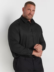 BadRhino Big & Tall Black Long Sleeve Shirt - Image 1 of 3