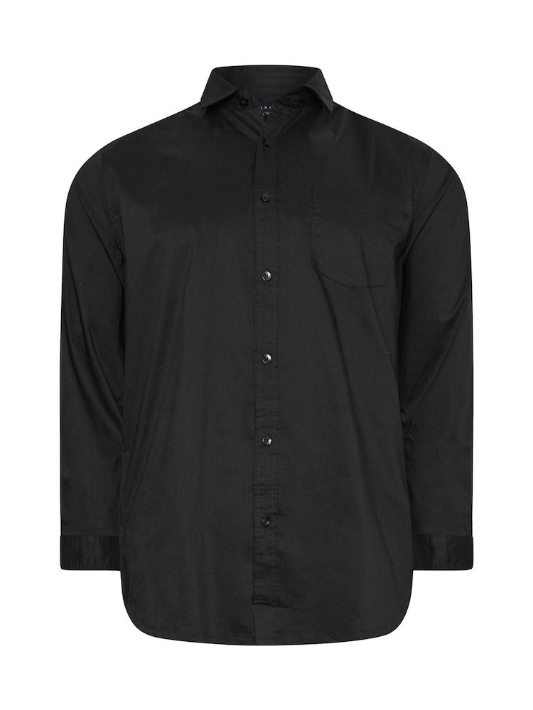 BadRhino Big & Tall Black Long Sleeve Shirt - Image 1 of 3