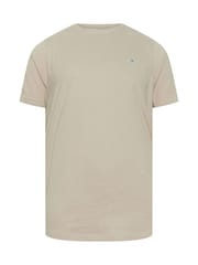 BadRhino Big & Tall White 100% Cotton T-Shirts 3 Pack - Image 4 of 6