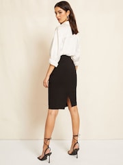 Jupe mi-longue Friends Like These Sculpting stretch longueur genou - Image 3 de 4