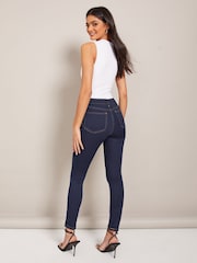Friends Like These Rinse Blue Petite High Waisted Jeggings - Image 3 of 5