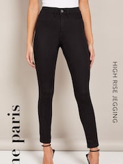 Friends Like These Black High Waisted Jeggings - Image 2 of 8