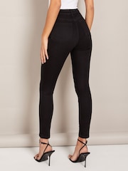 Friends Like These Black High Waisted Jeggings - Image 8 of 8