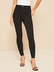 Friends Like These Black Tall High Waisted Jeggings - Image 3 of 8