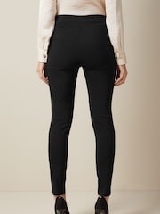 Friends Like These Black Sculpting Stretch Slim Trousers - Image 3 of 5
