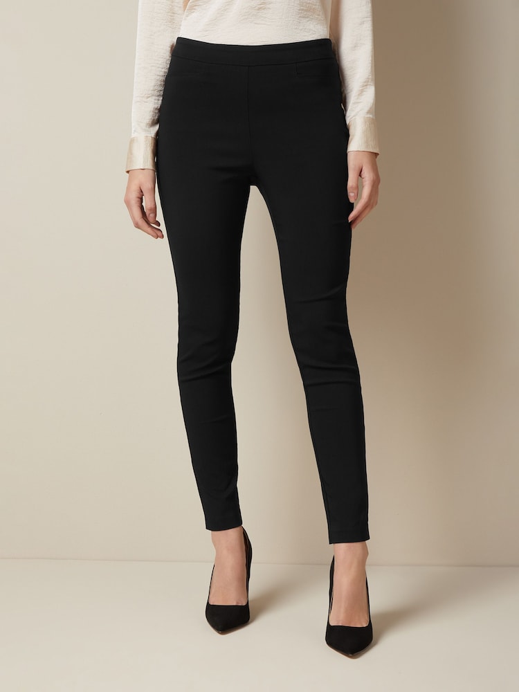 Noir - Friends Like These Sculpting Extensible Slim Pantalons - Image 1 de 4