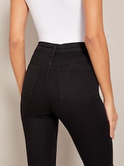Friends Like These Black Petite High Waisted Jeggings - Image 2 of 4