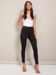 Friends Like These Black Petite High Waisted Jeggings - Image 4 of 4