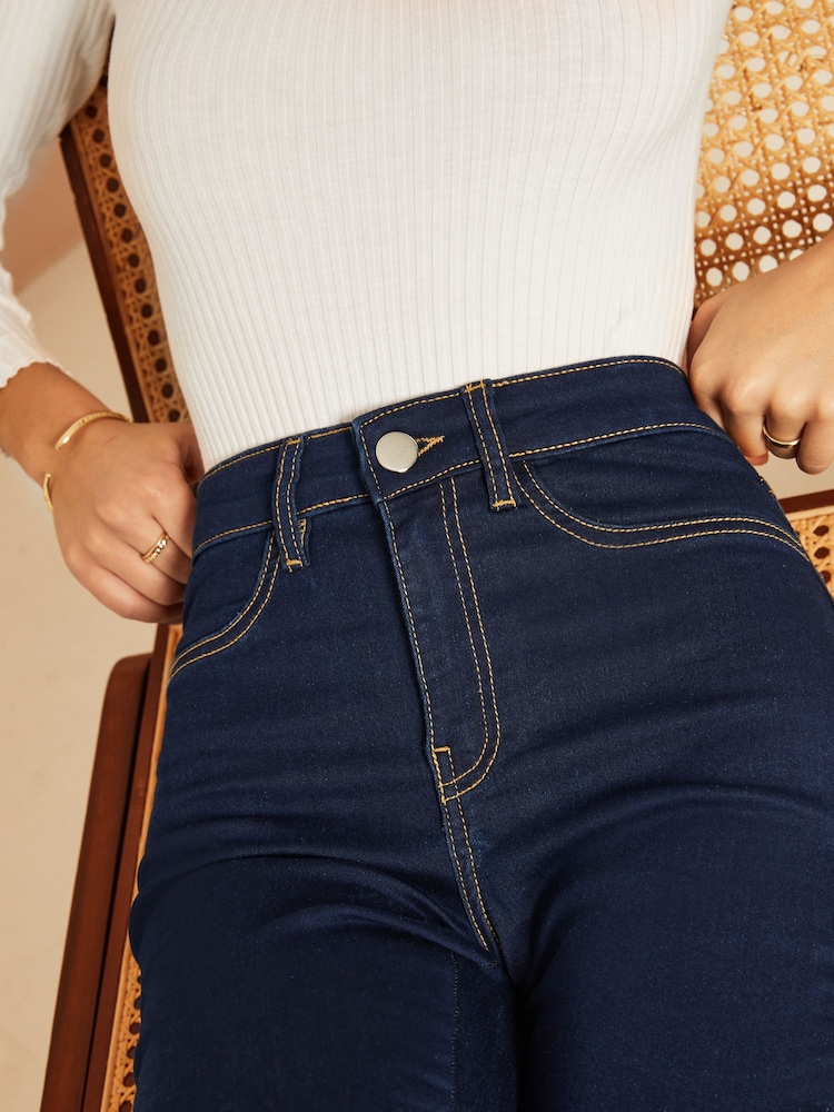 Friends Like These Rinse Blue High Waisted Jeggings - Image 11 of 11