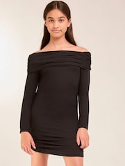 Lipsy, Teen, Bardot, langärmeliges Minikleid (9–16 J.) - Bild 1 von 5