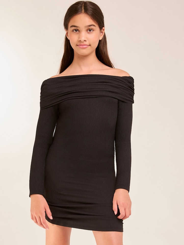 Lipsy, Teen, Bardot, langärmeliges Minikleid (9–16 J.) - Bild 1 von 5
