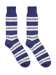 Celtic & Co. Mens Merino Cotton Stripe Socks - Image 2 of 3