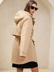 Camel - непромокаемая парка Lipsy - Image 5 of 5