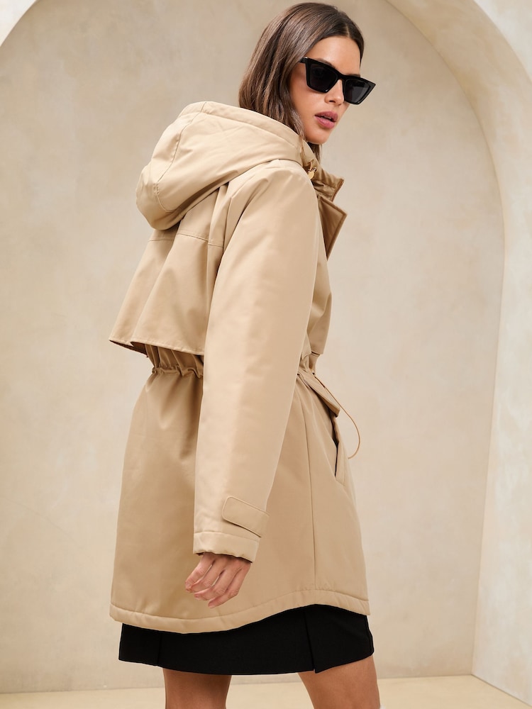 Camel - непромокаемая парка Lipsy - Image 5 of 5