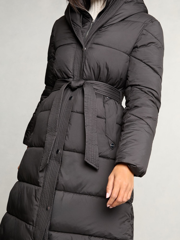 Lipsy Funnel Double Layer Belted Longline Coat - Imagen 2 de 5 Lipsy Funnel Double Layer Belted Longline Coat - Imagen 2 de 5