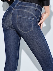 Lavado azul medio - Lipsy Alto Waist Sculpt Slim and Shape Skinny Jeans - Imagen 9 de 9