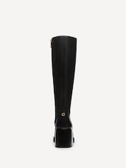 COACH Black Natasha Leather Boots - Image 4 of 6