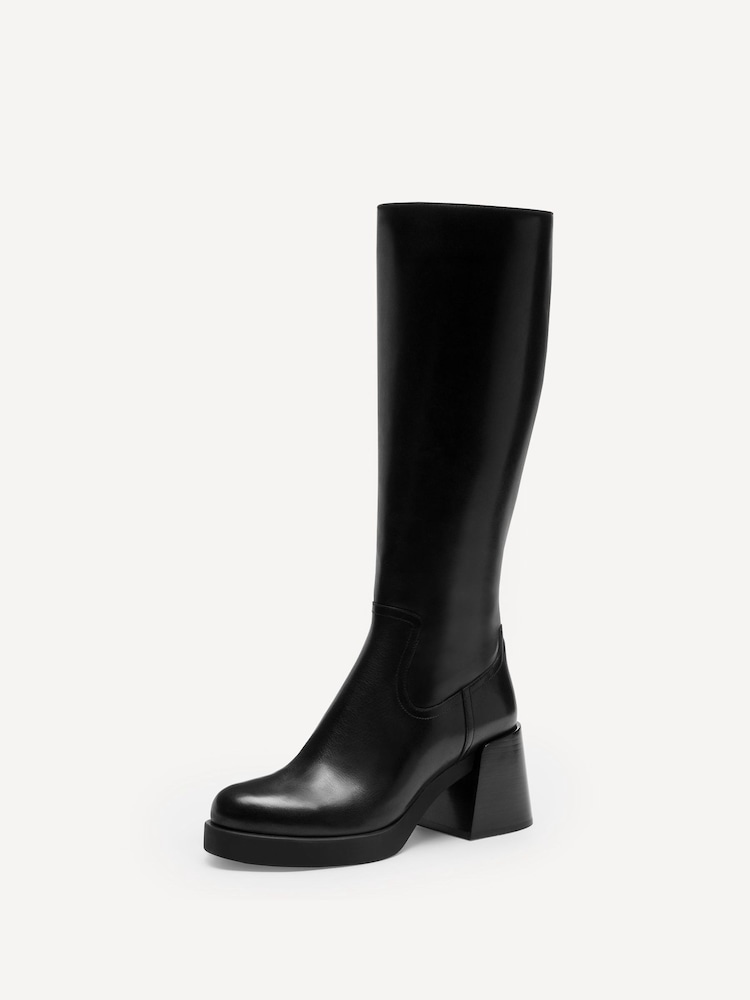 COACH Black Madeline Leather Boots - Image 2 of 6