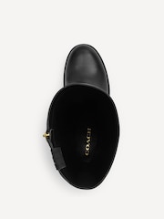 COACH Black Madeline Leather Boots - Image 5 of 6