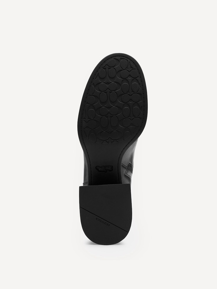 COACH Black Madeline Leather Boots - Image 6 of 6