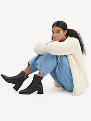 COACH Black Gigi Leather Boots - Image 10 of 11