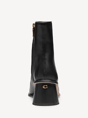 COACH Black Gigi Leather Boots - Image 3 of 11