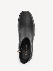 COACH Black Gigi Leather Boots - Image 4 of 11