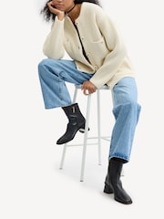 COACH Black Gigi Leather Boots - Image 7 of 11