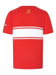 Fanatics Red F1 Ayrton Senna Legacy Patchwork T-Shirt - Image 3 of 3