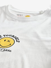 White Place 2 Be x Smiley Charity 100% Cotton T-Shirt - Image 8 of 8