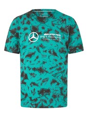 Fanatics Green 100% Cotton F1 Mercedes AMG Petronas Tie Dye T-Shirt - Image 2 of 3