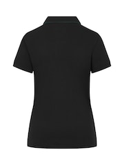 Fanatics Womens F1 Mercedes AMG Petronas Classic Black Polo Shirt - Image 3 of 3