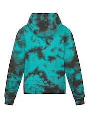 Fanatics Green F1 Mercedes AMG Petronas Tie Dye Hoodie - Image 3 of 3