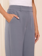Love & Roses Grey High Waist Wide Leg Tailored Trousers - Image 4 of 4