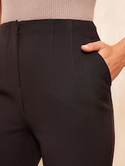 Friends Like These Black Tailored Tapered Ankle Grazer Trousers - Image 3 of 4