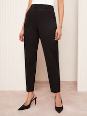 Friends Like These Black Straight Leg Stretch Tailored Trousers - Image 1 of 4