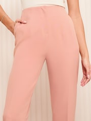 Roze - Friends Like These Tailored Tapered Ankle Grazer Trousers - Image 4 of 5