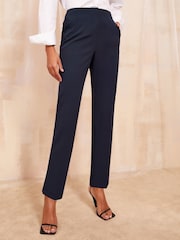 marine - Friends Like These habillé Tapered Ankle Grazer Pantalons - Image 1 of 4