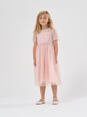 Miss Cluster Sequin Waterfall Dress - Image 1 of 4