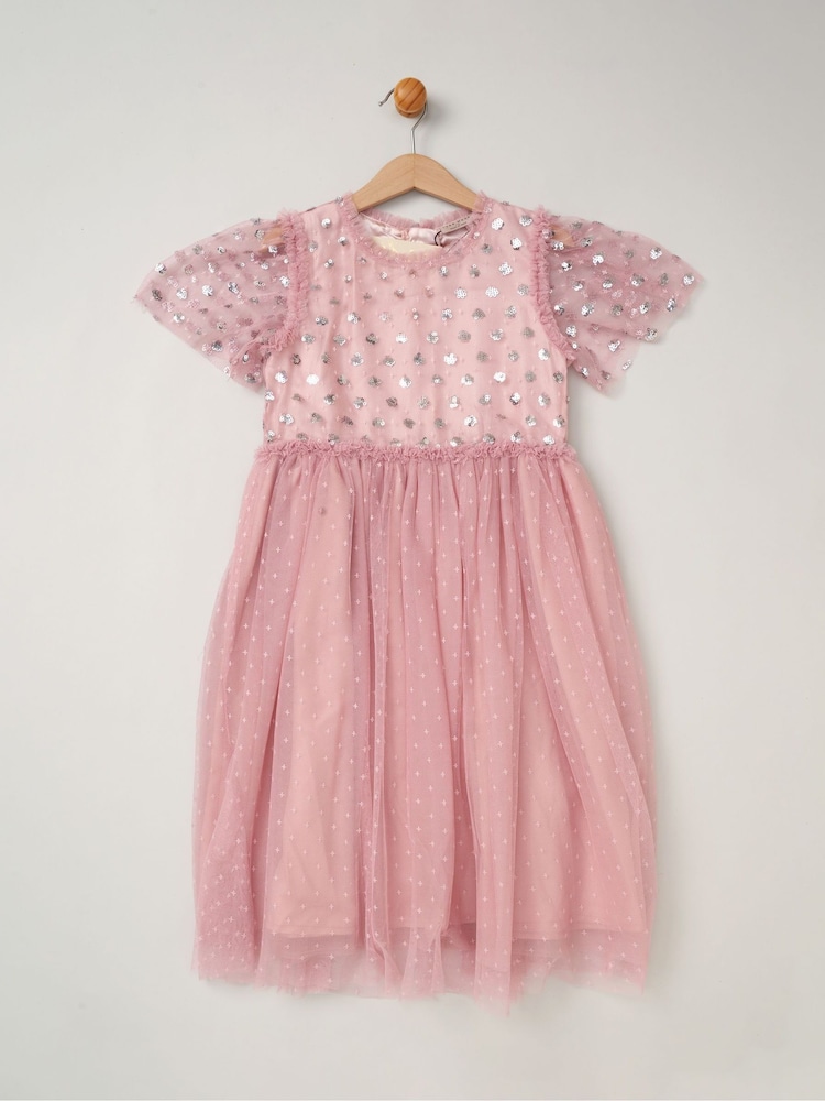 Miss Cluster Sequin Waterfall Dress - Image 1 of 2