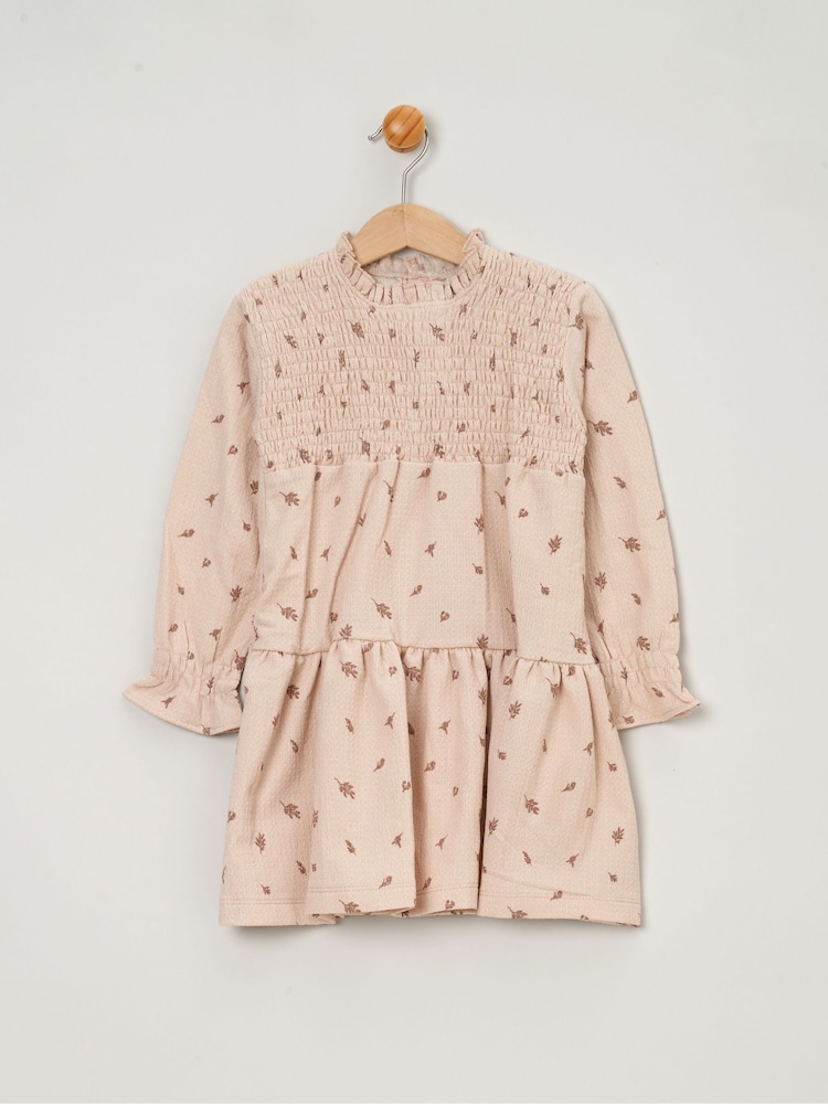 Miss Girls Faux Fur Jacket, Dress And Tights Outfit Set - Image 2 of 4 Miss Girls Faux Fur Jacket, Dress And Tights Outfit Set - Image 2 of 4